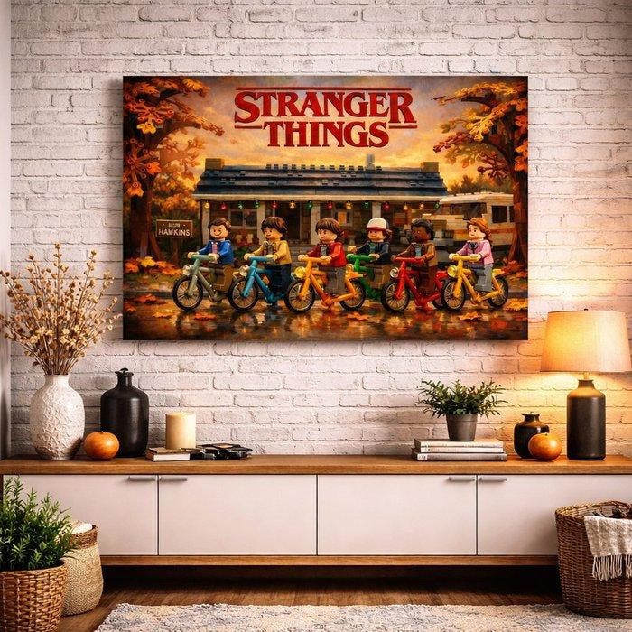 Lego Merchandise - Art - Stranger Things versione LEGO |, Enfants & Bébés, Jouets | Duplo & Lego