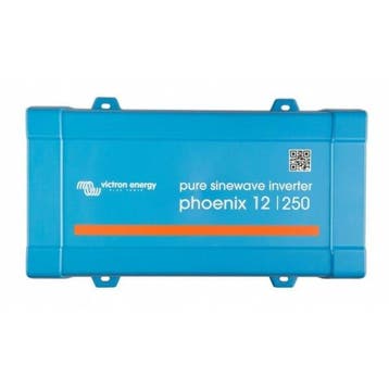Victron Phoenix 12/250 omvormer 230V schuko 200W 12V - NIEUW, Verzenden