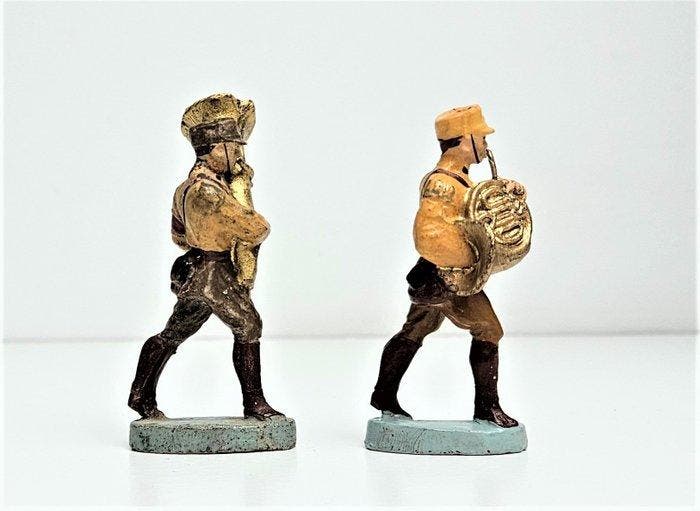 Elastolin - Speelgoed 2 musiciens militaire de la SA -, Enfants & Bébés, Jouets | Autre