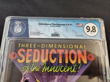 Seduction of The Innocent 3-D #1 - EGC 9.8 - 1 Graded comic, Boeken, Strips | Comics, Nieuw