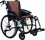 Opvouwbare Rolstoel Excel G-Logic Brown Lichtgewicht (Nieuw), Ophalen of Verzenden, Inklapbaar, Nieuw, Handbewogen rolstoel