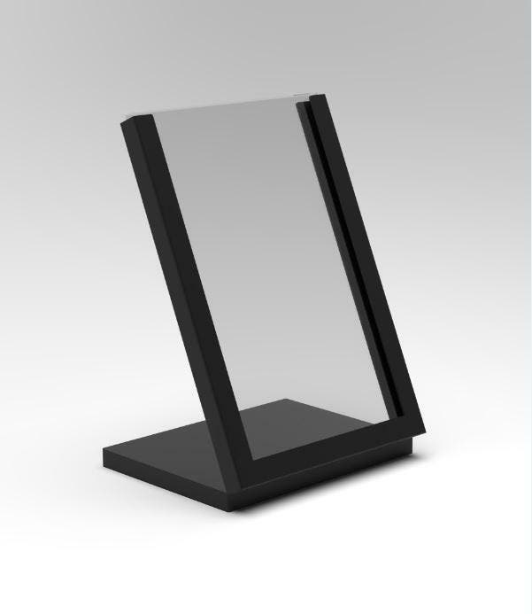 *TIP*   Display A6 zwart staand 01ST0050, Zakelijke goederen, Kantoor en Winkelinrichting | Winkel en Inventaris, Ophalen of Verzenden