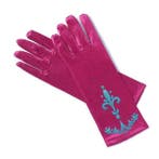 Prinsessenjurk - Frozen handschoenen - donker roze - Kleedje, Verzenden, Nieuw
