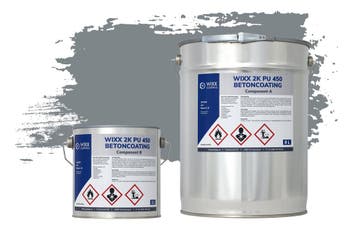 Wixx 2K PU 450 Betoncoating RAL 7046 | Telegrijs 2 10L, Verzenden