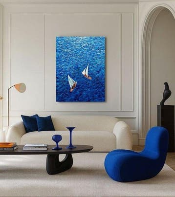Jasmin Navoyan - SAILBOATS - 3D Sea series