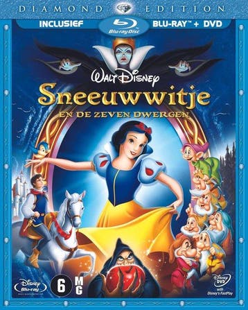 Sneeuwwitje en de zeven dwergen diamond edition (blu-ray, Ophalen of Verzenden, Nieuw in verpakking