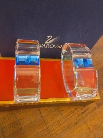 Swarovski - Beeldje - Servetringen Sapphire - 276686 - Box +