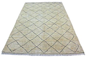 Tapijt - 293 cm - 200 cm - Moderne Marokkaanse design –, Nieuw