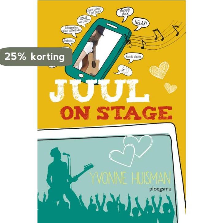 Juul on stage 9789021676630 Yvonne Huisman, Boeken, Kinderboeken | Jeugd | 10 tot 12 jaar, Gelezen, Verzenden