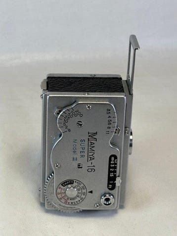 Mamiya Super 16 model III ( 1959 ) Subminiatuur camera, Nieuw