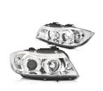 PHARES BMW E90 E91 05-08 ANGEL EYES CCFL FOND CHROME, Verzenden