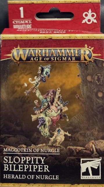 Maggotkin of Nurgle Sloppity Bilepiper (Warhammer Age of, Ophalen of Verzenden