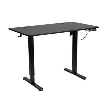 Bureau assis-debout électrique - noir - 120 x 70 cm |, Verzenden, Neuf