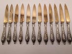 Ensemble de couteaux de table (13) - Argent 800 - Art, Antiquités & Art
