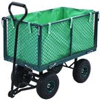 vidaXL Tuinwagen 350 kg groen, Doe-het-zelf en Bouw, Verzenden, Nieuw