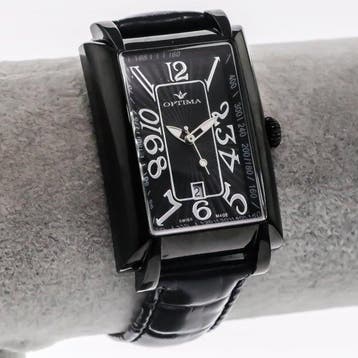 Optima - Swiss Made Watch - OSM123-BL-3 - Zonder