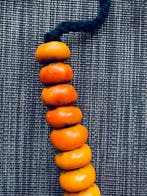 Résine - Collier - COLLIER EN AMBRE BERBÈRE, Antiquités & Art