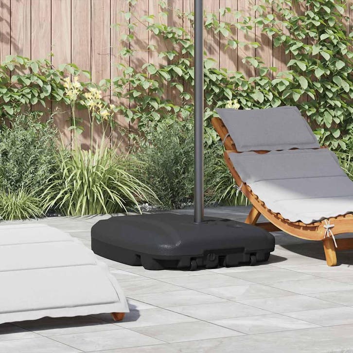 vidaXL Parasolvoet zwart, Tuin en Terras, Parasols, Nieuw, Verzenden