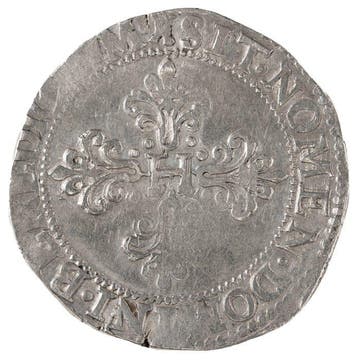 Frankrijk. Henri III (1574-1589). Franc 1578-E, Tours