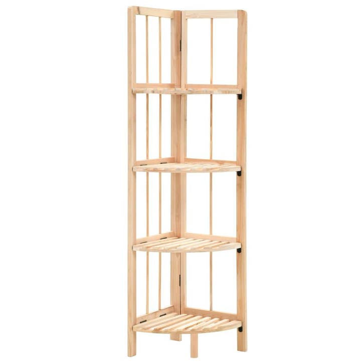 vidaXL Hoekschap 27x27x110 cm cederhout, Maison & Meubles, Armoires | Bibliothèques, Envoi