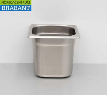 HCB, bac Gastronorm en acier inoxydable, bac GN 1/6,, Verzenden, Nieuw in verpakking