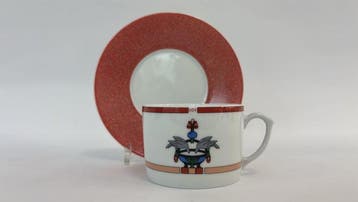 Cartier - Mok (8) - Porselein - Set theekopjes