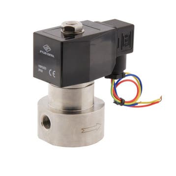 Electrovanne HP-IA 1/4 haute pression acier inoxydable, Verzenden