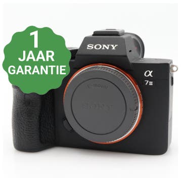 Sony A7 III body | Tweedehands, Audio, Tv en Foto, Verzenden, Zo goed als nieuw, Sony