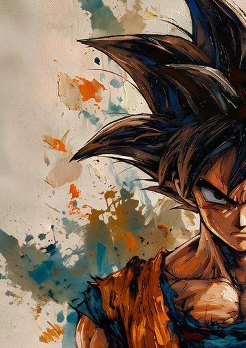 Boriani - Goku - oil limited edition 9/25, Nieuw
