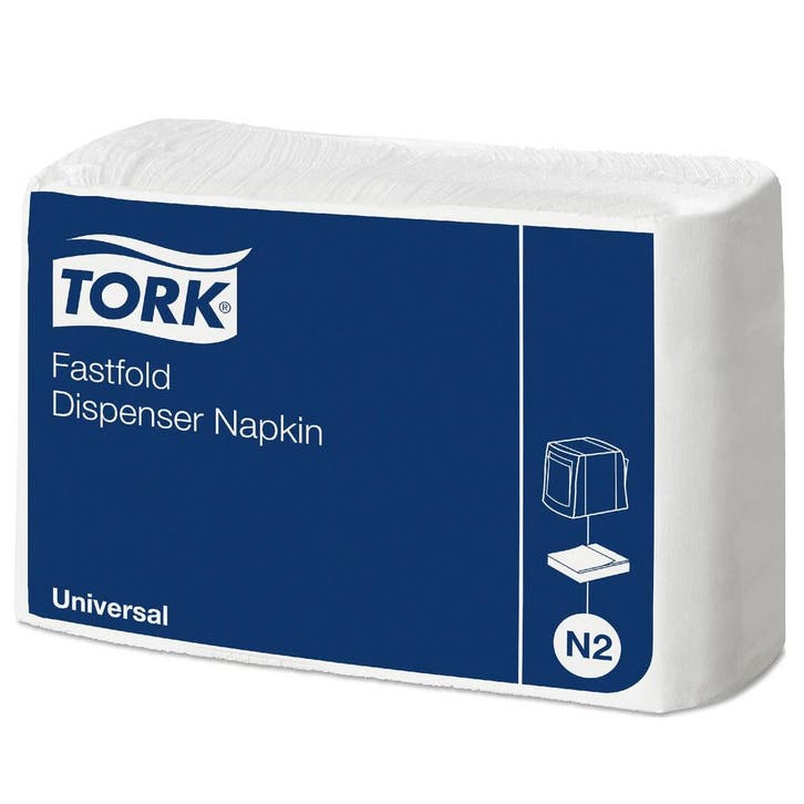 Servetten | Fastfold-Papier | Wit | 1/4 Vouw | 300/Pak | 36, Zakelijke goederen, Horeca | Keukenapparatuur, Nieuw in verpakking