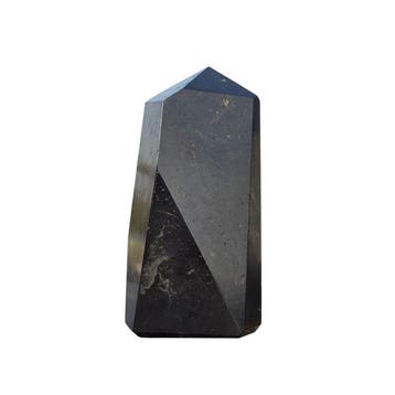KAMR GEM Zwarte Toermalijn Kristaltoren 140 mm Geslepen