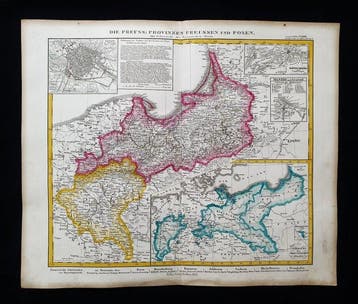 Polen - Pruisen / Litouwen / Baltische Zee / Riga; A., Boeken, Nieuw