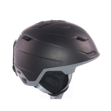 55 56 59 60 skihelm/snowboardhelm SLOKKER TRIAL, Black/grey,, Verzenden