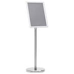 vidaXL Posterstandaard A4 aluminiumlegering zilverkleurig, Zakelijke goederen, Verzenden, Nieuw in verpakking