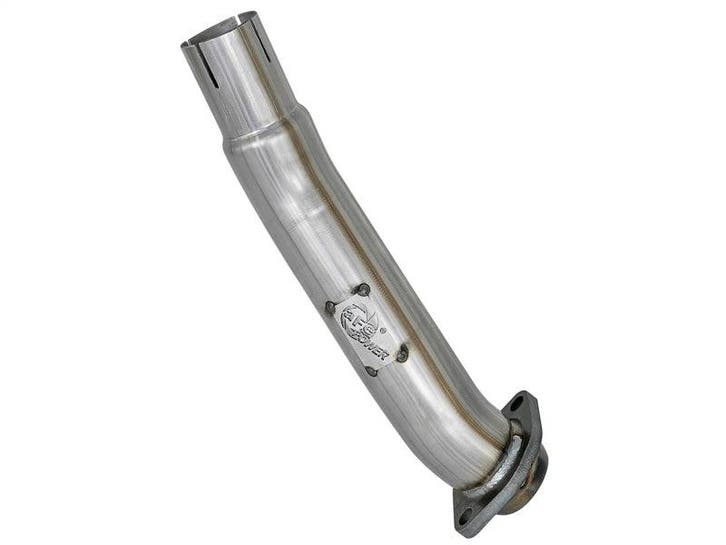 aFe Twisted Steel 2in Stainless Steel Loop Delete Down-Pipe, Auto-onderdelen, Uitlaatsystemen, Ophalen of Verzenden
