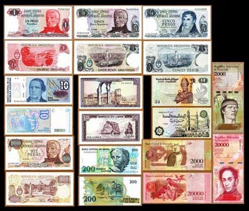 Wereld. - 40 banknotes - Various Dates (Zonder minimumprijs), Postzegels en Munten