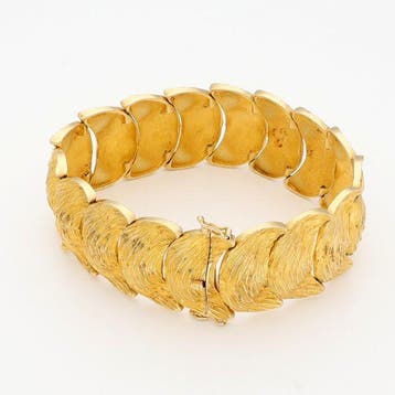 Bracelet - 18 carats Or jaune, Handtassen en Accessoires