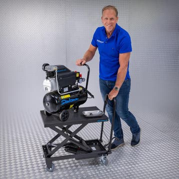 Datona Verrijdbare hydraulische heftafel - zwart - Datona, Ophalen of Verzenden