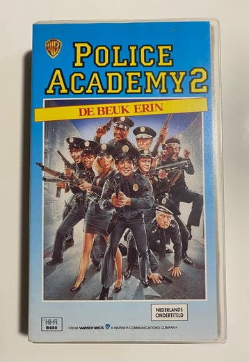 POLICE ACADEMY 2 (VHS), Cd's en Dvd's, Gebruikt