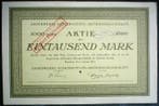 Duitsland. 20 x German Stocks + Bonds, Antiek en Kunst