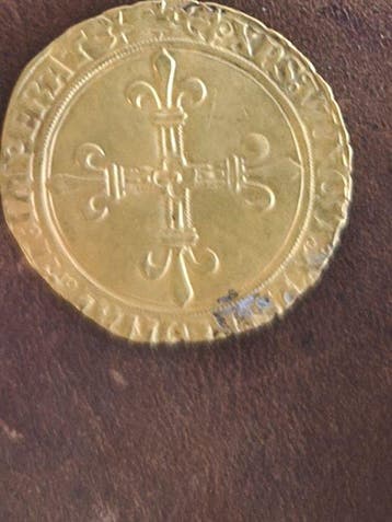 Frankrijk. Karel VI (1380-1422). Ecu dor au soleil, Postzegels en Munten