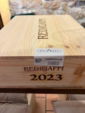 2023 Tua Rita Redigaffi - Toscane IGT - 3 Bouteilles (0,75, Nieuw