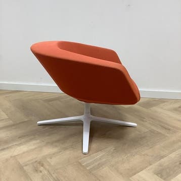 Maxdesign fauteuil Dino, oranje - wit - Gratis Bezorging, Gebruikt, Wit, Eén
