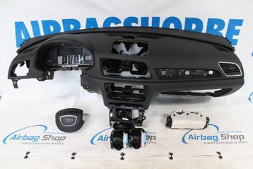 Airbag set - Dashboard zwart 4 spaak Audi Q3 U8 (2011-2018), Gebruikt, Audi