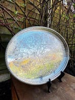 Plateau décoratif - Viners of Sheffield - Alpha Plate Chased, Antiquités & Art