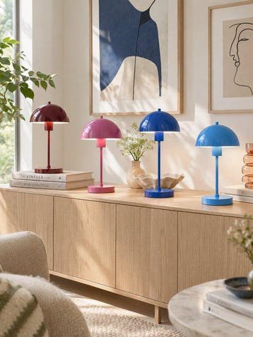 Herstal - Tafellamp (2) - Vienda Tafellampen - Optionele