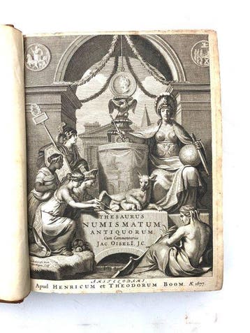 Jac. Oiselio - Thesaurus selectorum numismatum antiquorum -