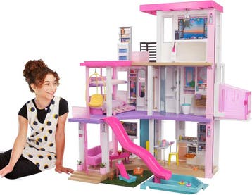Barbie Dreamhouse 75+ accesoires | Retour deal | Sla nu toe, Kinderen en Baby's, Verzenden, Zo goed als nieuw, Poppenhuis