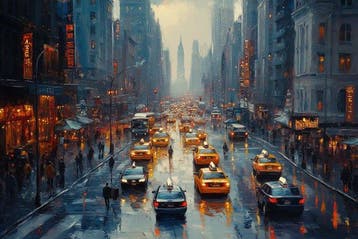 CoCo - Rainy New York Streets - XXL