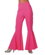 Hippie Broek Roze Dames, Kleding | Dames, Carnavalskleding en Feestkleding, Verzenden, Nieuw